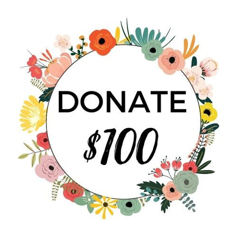 Donation- $100